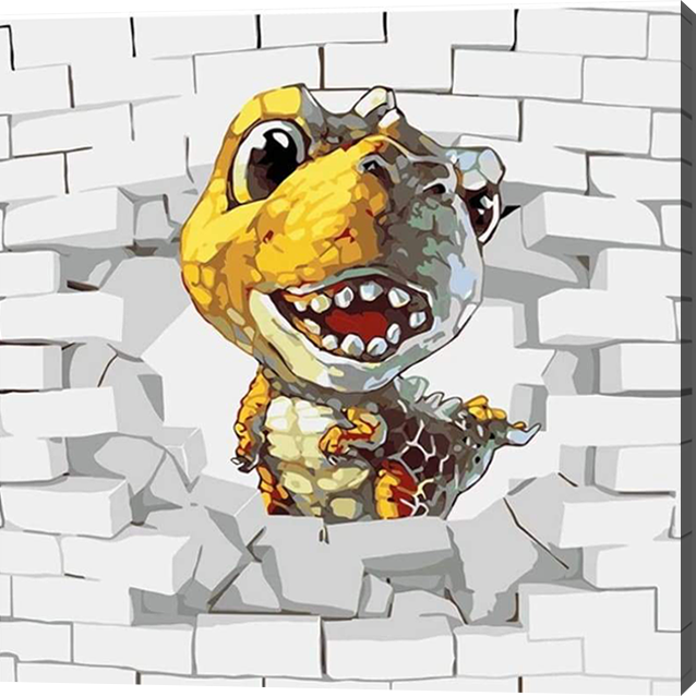 Dinosaur Paint By Numbers Kits Craft Painting