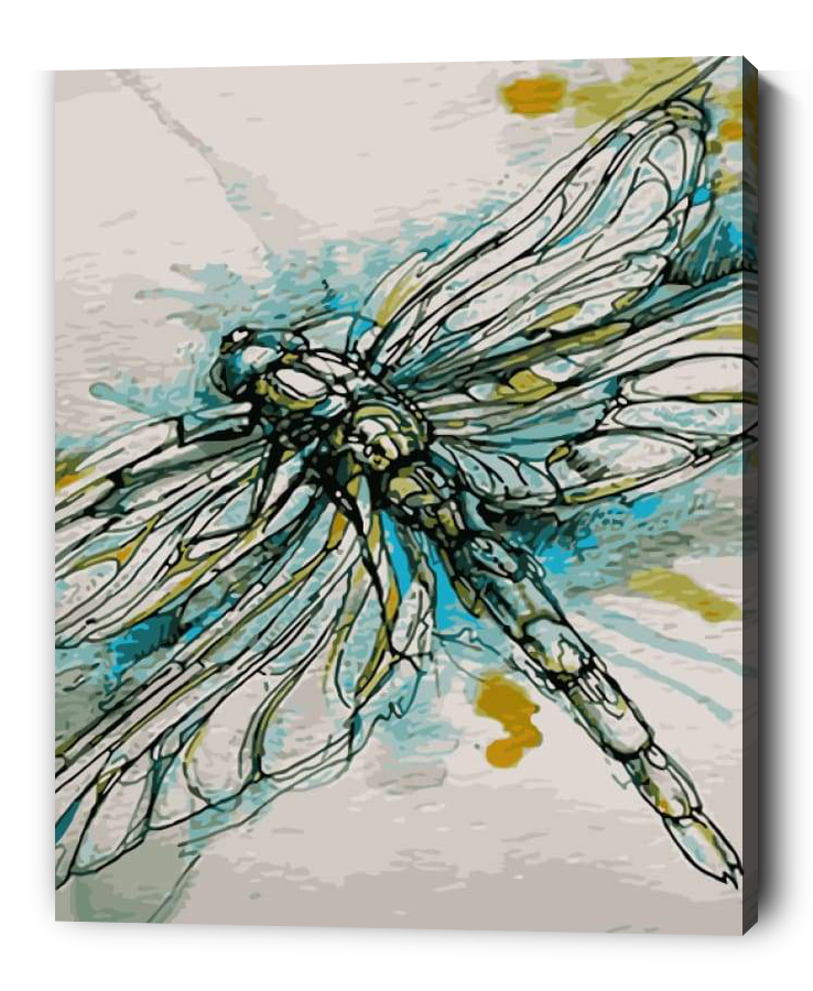 Dragonfly Paint By Numbers Kits Craft Painting