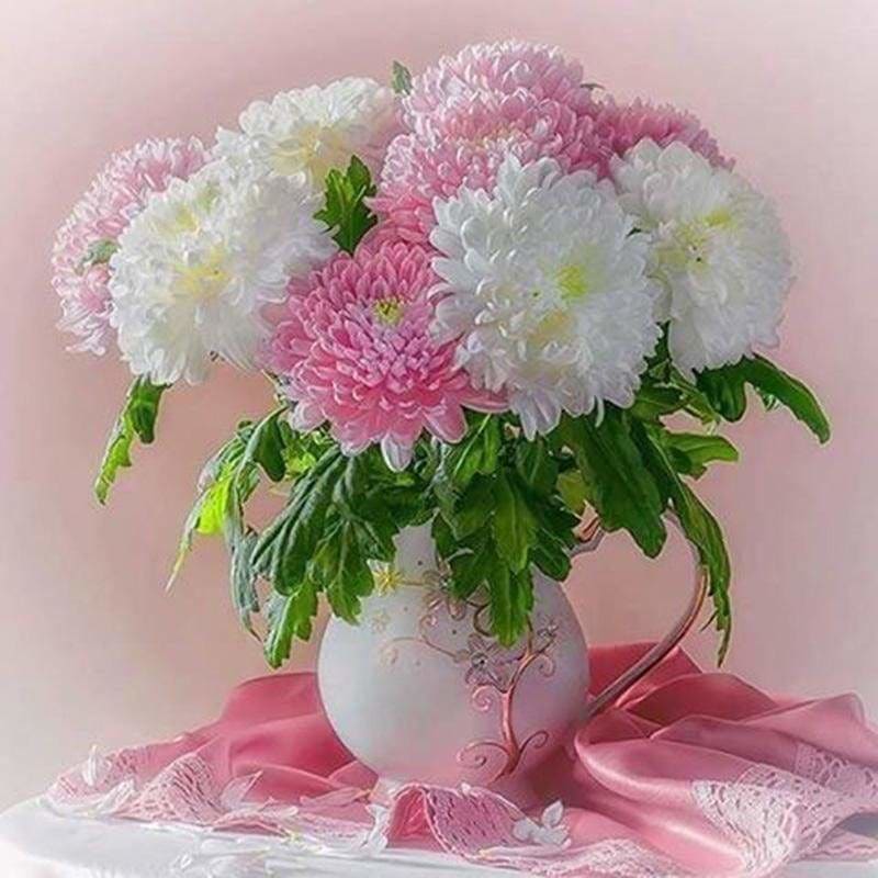 Full Drill - 5D DIY Diamond Painting Kits Beautiful Flowers