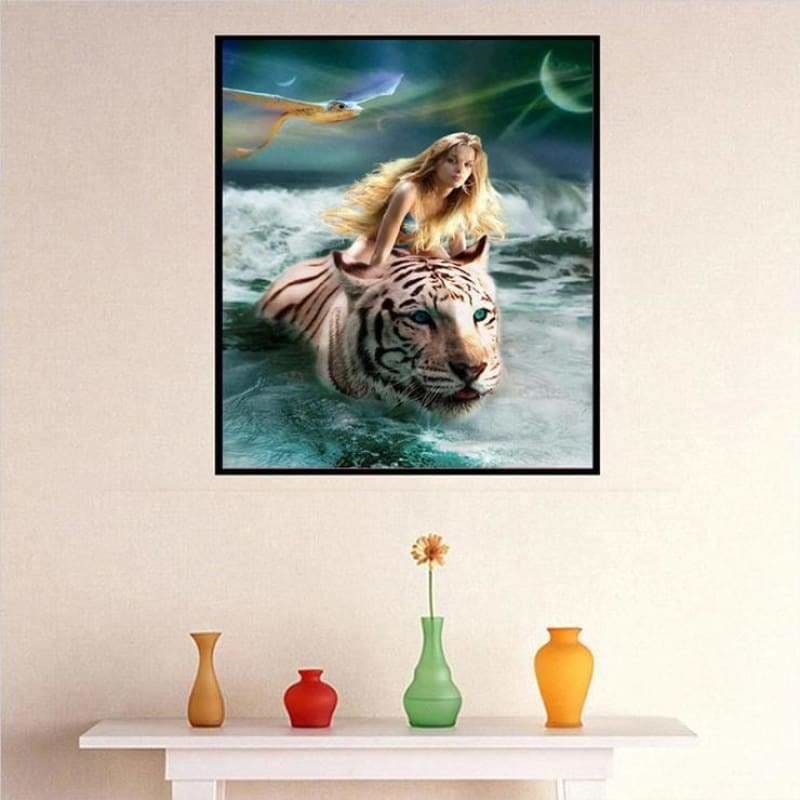 Full Drill - 5D DIY Diamond Painting Kits Beauty And Animal