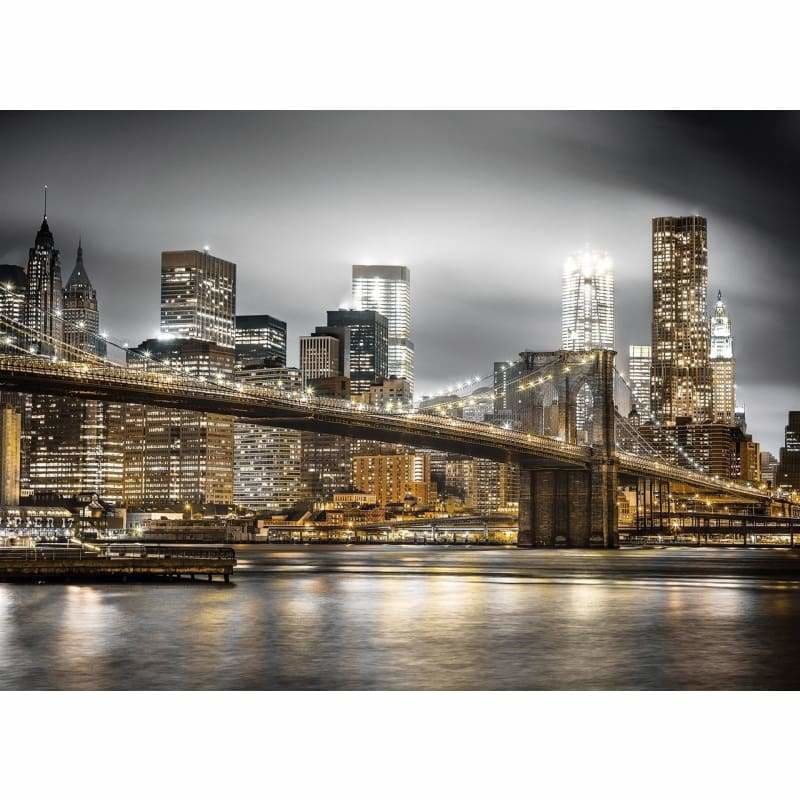 Full Drill - 5D DIY Diamond Painting Kits Brightly Lit City