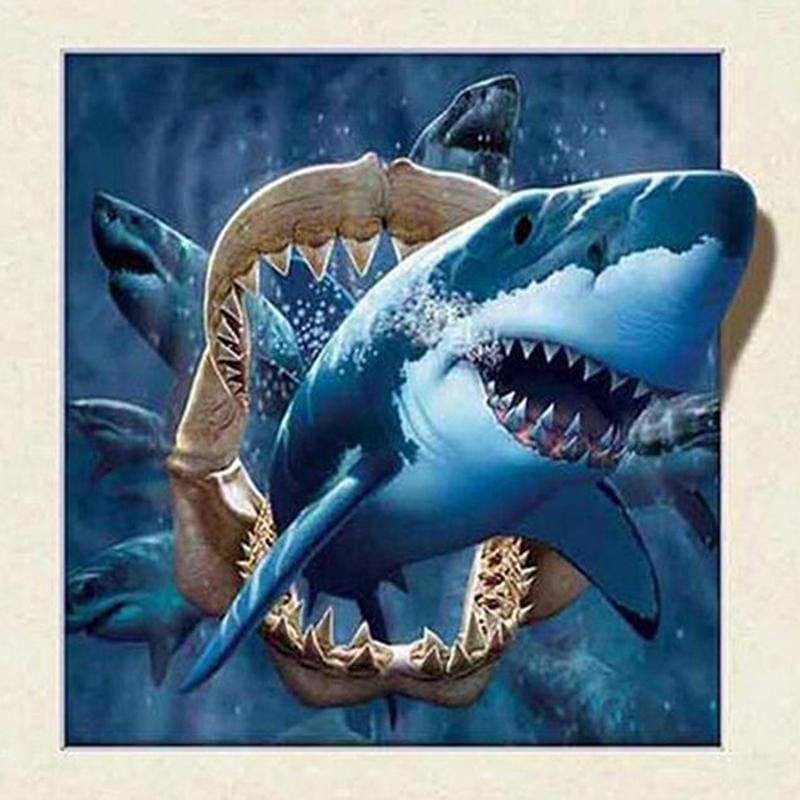 Full Drill - 5D DIY Diamond Painting Kits Cartoon Fierce