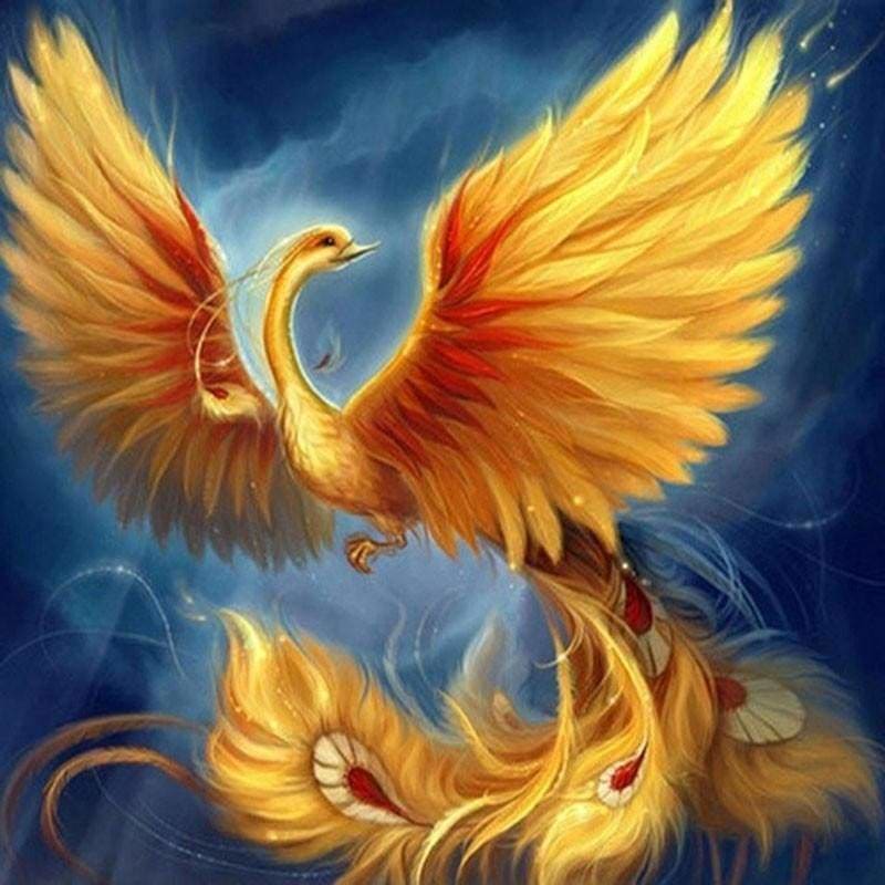 Full Drill - 5D DIY Diamond Painting Kits Cartoon Gold