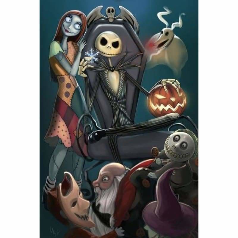 Full Drill - 5D DIY Diamond Painting Kits Cartoon Halloween