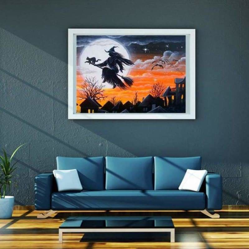Full Drill - 5D DIY Diamond Painting Kits Cartoon Halloween