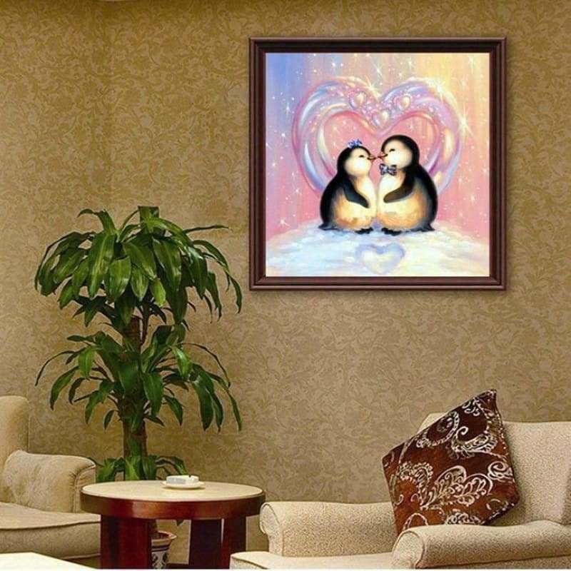 Full Drill - 5D Diy Diamond Painting Kits Cartoon Penguins
