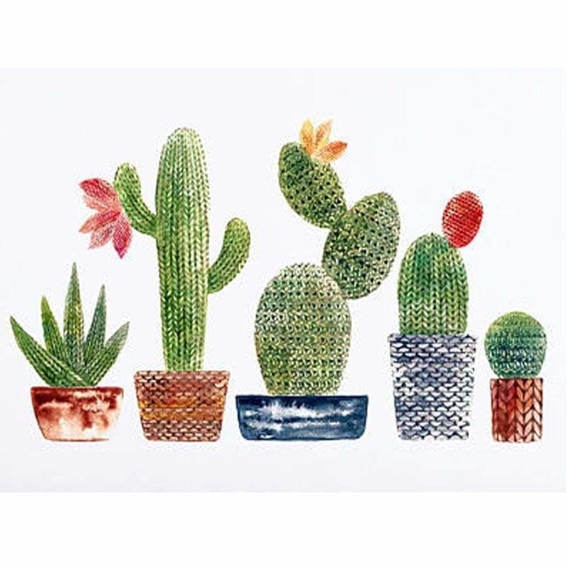 Full Drill - 5D DIY Diamond Painting Kits Cartoon Plant