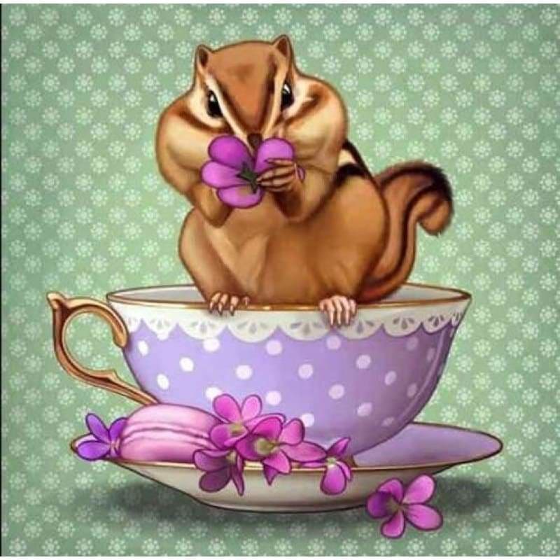 Full Drill - 5D DIY Diamond Painting Kits Cartoon Squirrel