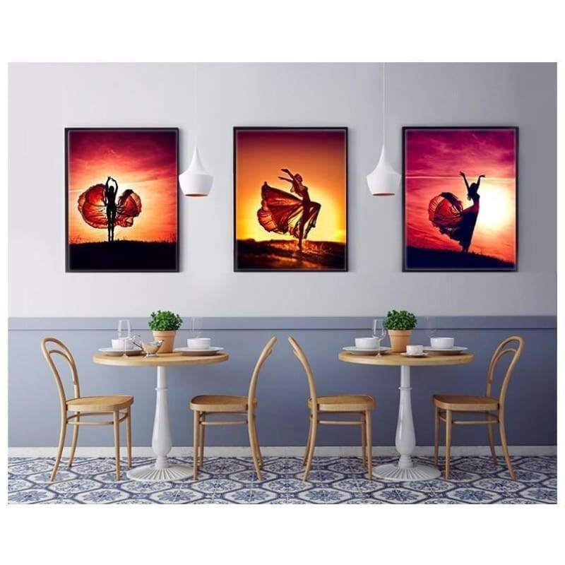 Full Drill - 5D DIY Diamond Painting Kits Dancer under the