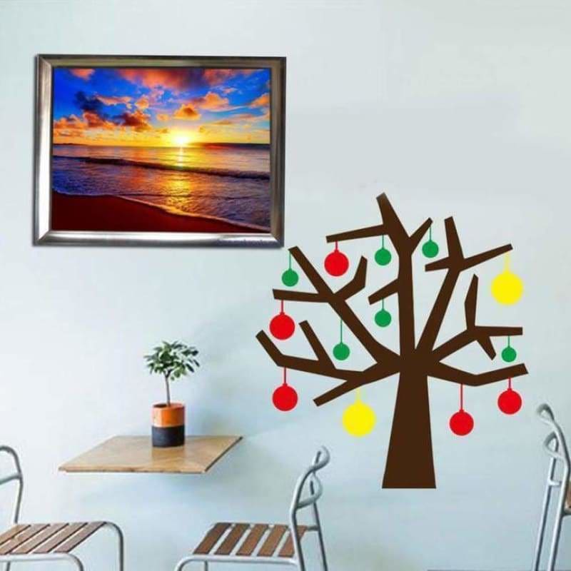 Full Drill - 5D DIY Diamond Painting Kits Fantastic Sunset