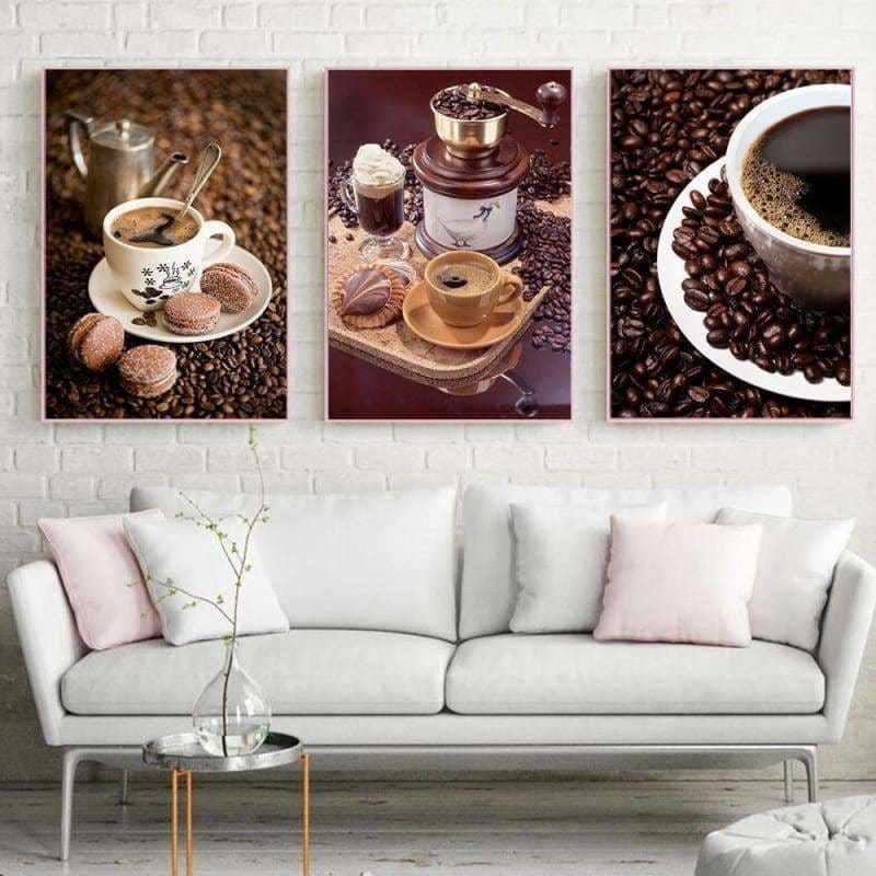 Full Drill - 5D DIY Diamond Painting Kits Literary Coffee