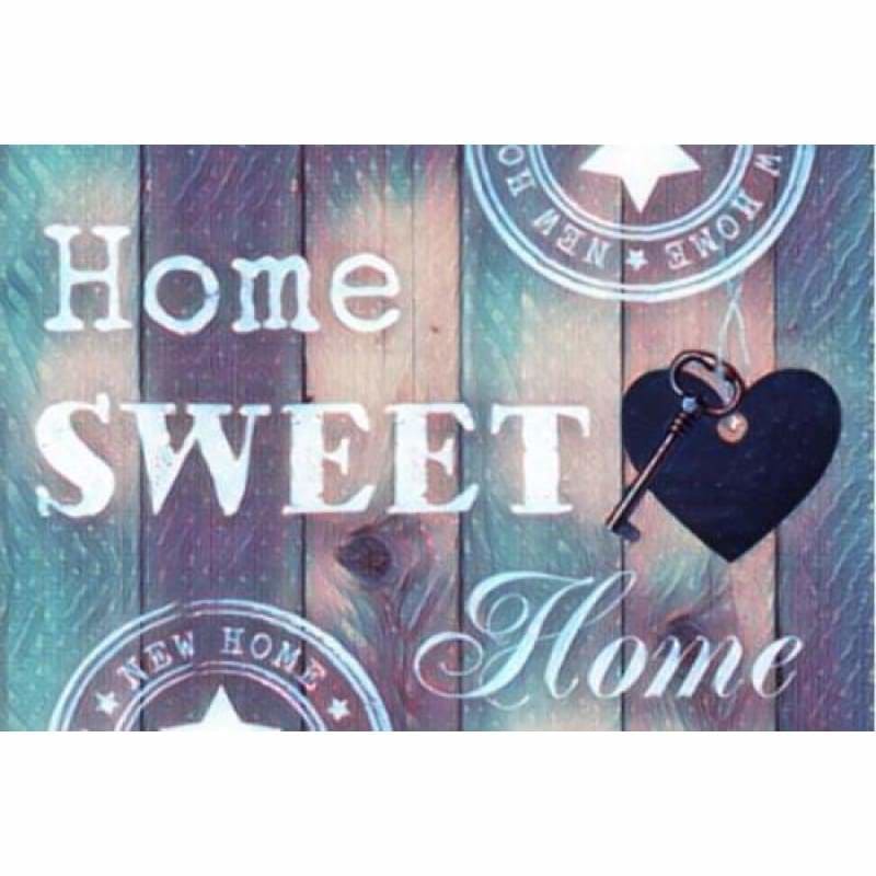 Full Drill - 5D DIY Diamond Painting Kits Sweet Home Word -