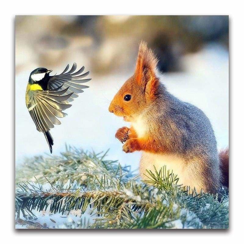 Full Drill - 5D DIY Diamond Painting Kits Winter Cute