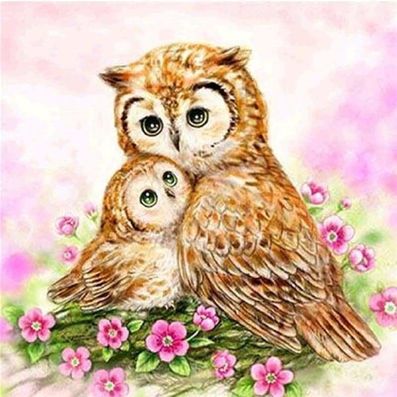 Hot Sale Diamond Owl Full Drill - 5D Diy Diamond Painting