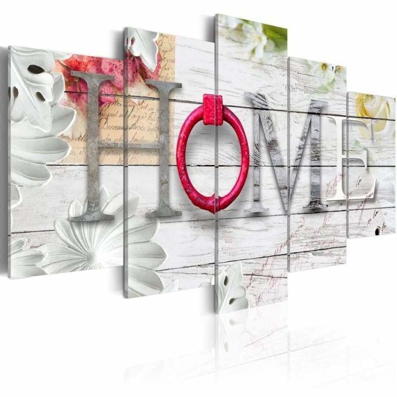 Large Size 5pcs Sweet Home Multi Panel Full Drill - 5D Diy