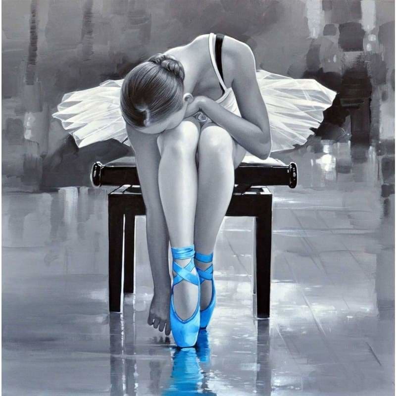 Modern Art Dancer Girl Full Drill - 5D Diy Embroidery