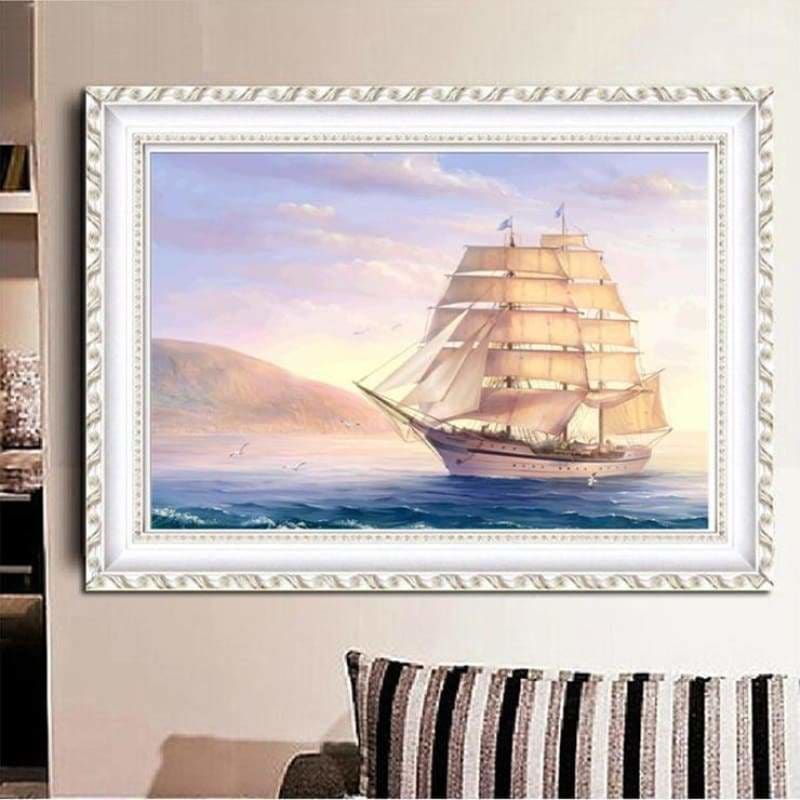 New Arrival Full Drill - 5D Diy Boats Diamond Painting Kits