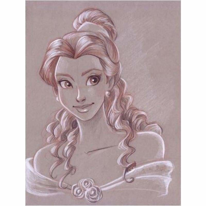 New Hot Sale Cartoon Princess Full Drill - 5D Diy Diamond