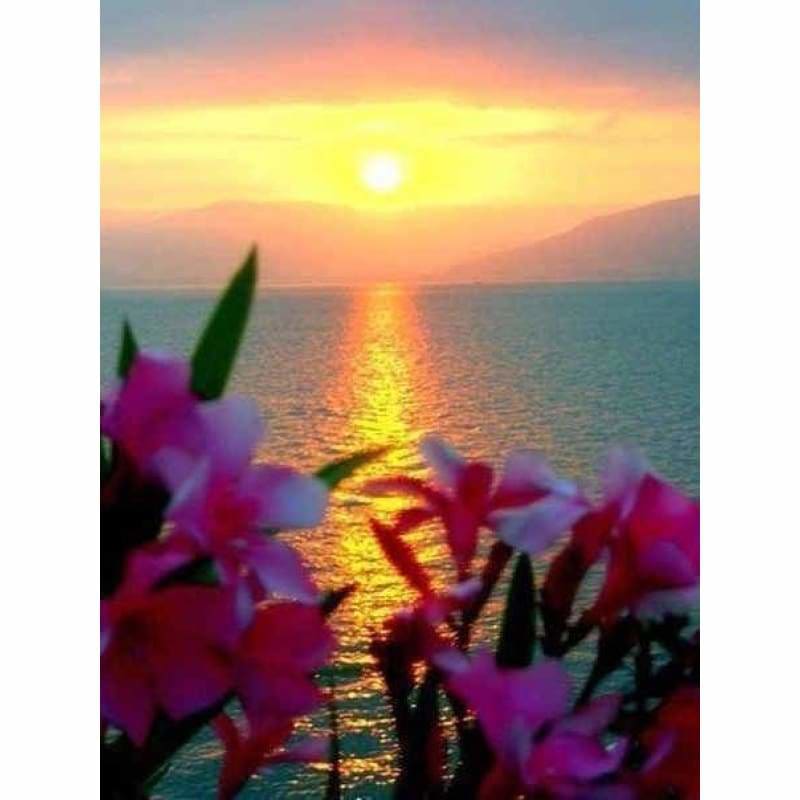 New Hot Sale Landscape Sea Sunset Full Drill - 5D Diy