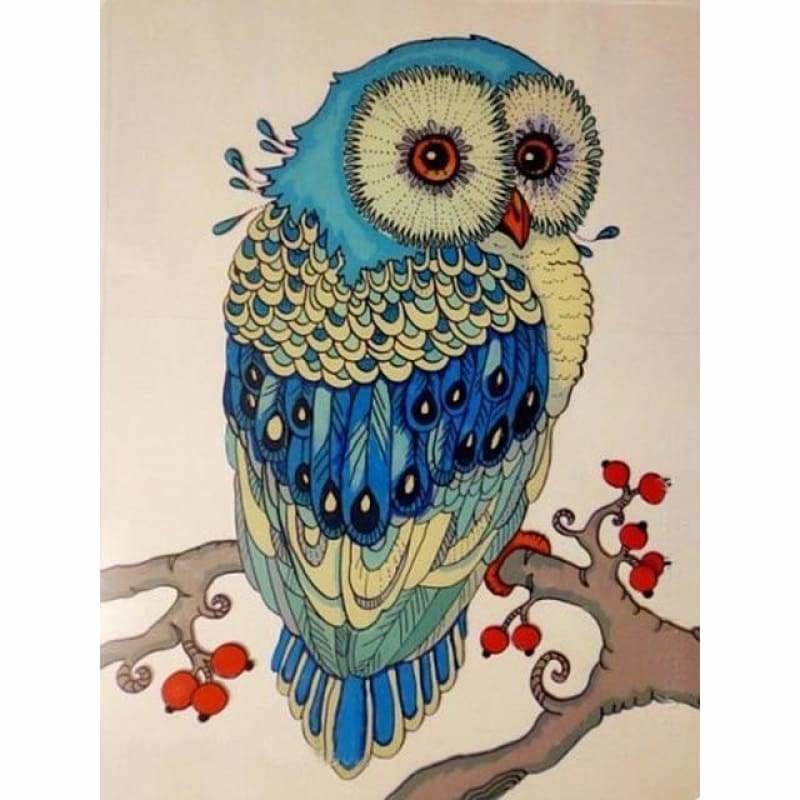 Special Cheap Cute Owl Picture Full Drill - 5D Diy Diamond