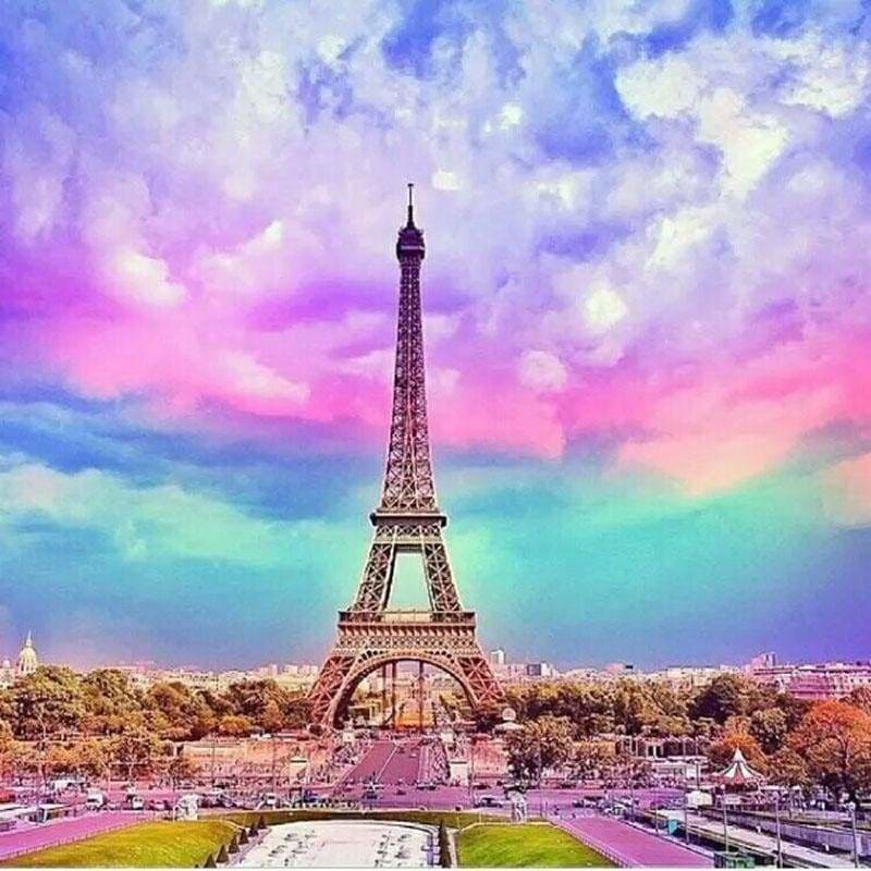 Special Decor Popular Eiffel Tower Full Drill - 5D Diy