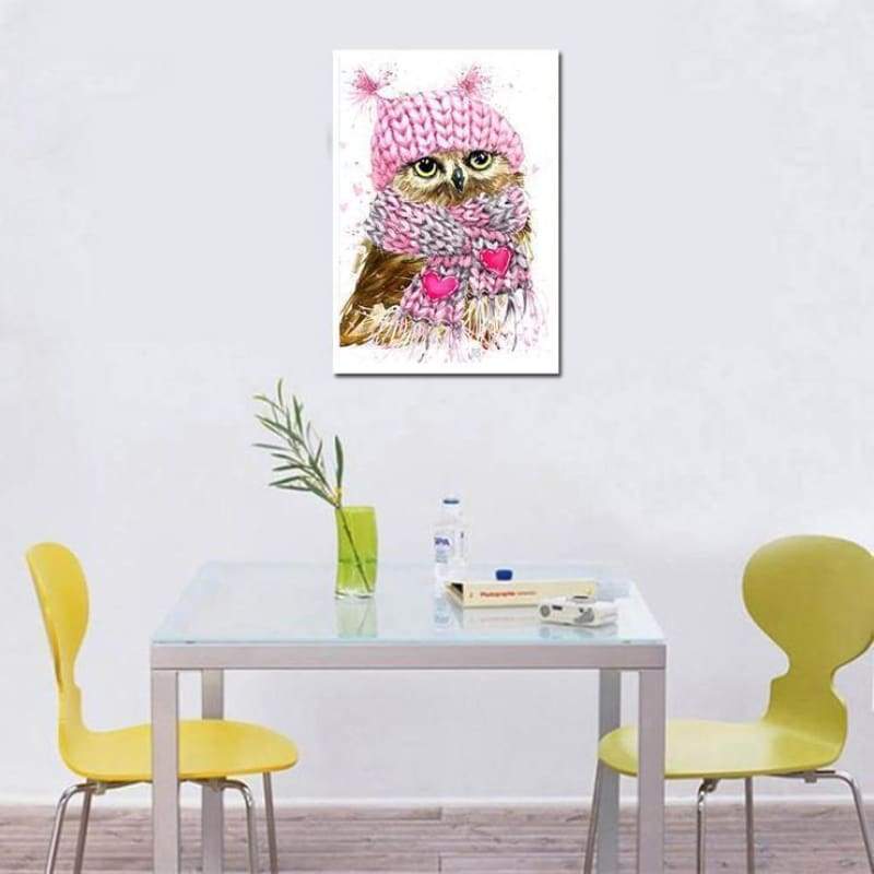2019 Dream Rhinestones Owl Pattern 5d Diy Diamond Painting Kits VM9757