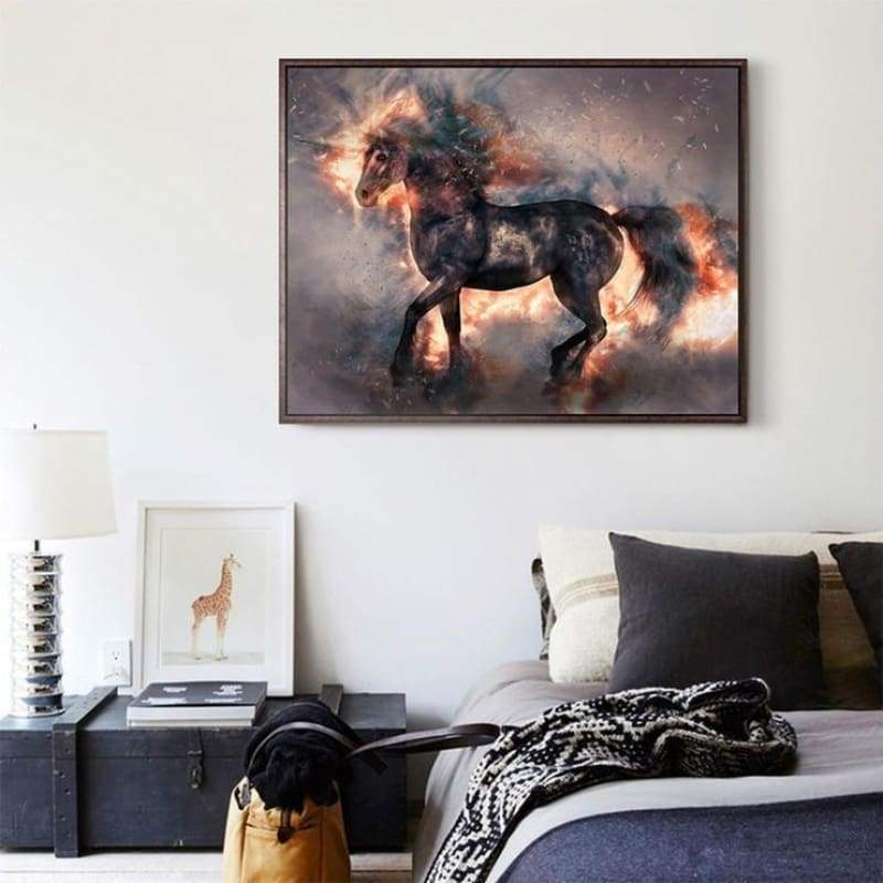 2019 Dream Unicorn Pattern Embroidery Stitch Diy 5d Diamond Painting Kits QB5423