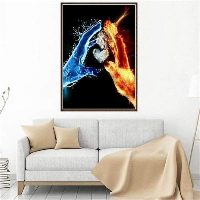 Fantasy Mystical Hand Full Drill - 5D Diy Diamond Painting Kits QB7102 - NEEDLEWORK KITS