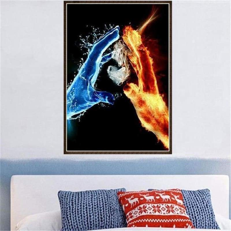 Fantasy Mystical Hand Full Drill - 5D Diy Diamond Painting Kits QB7102 - NEEDLEWORK KITS