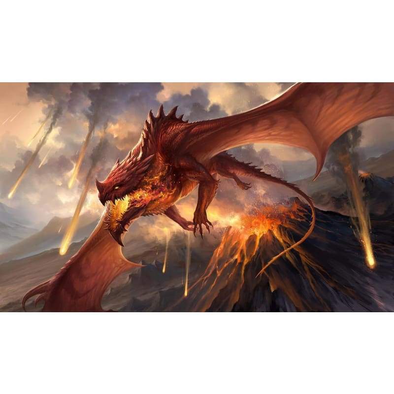 Fire Dragon 5D Diy Diamond Painting Kits Embroidery Cross Stitch