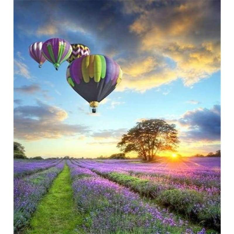 2019 Full Drill Hot Air Balloon 5D DIY Diamond Painting Kits NA0644