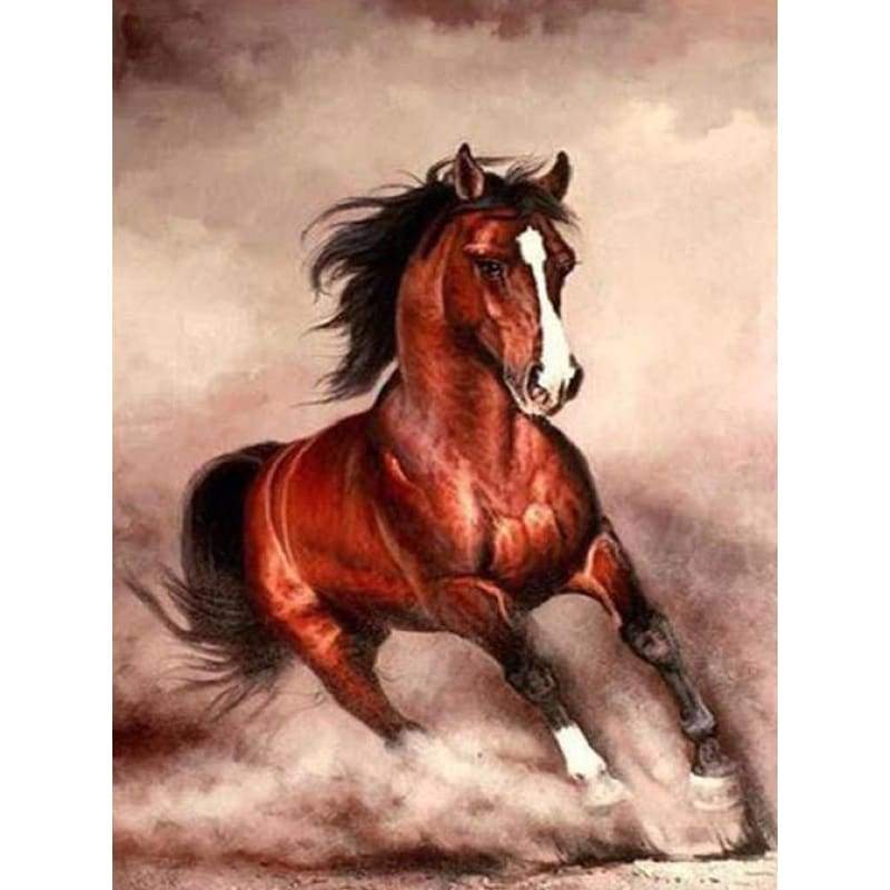 Hot Sale Animal Horse Pattern 5d Diy Diamond Painting Kits VM7024