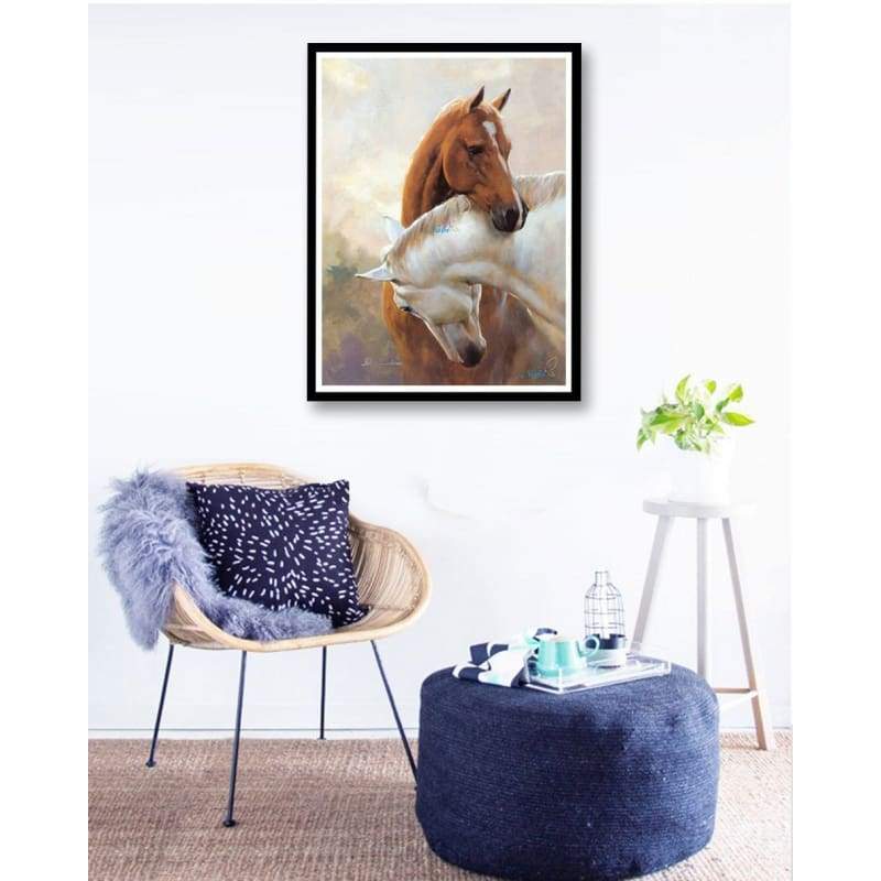 Hot Sale Fast Delivery Animal Horse Pattern 5d Diy Diamond Painting Kits VM07032