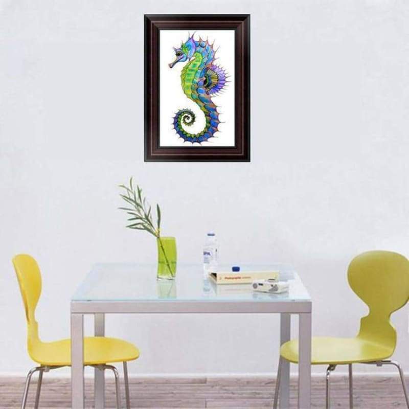 2019 Hot Sale Hippocampi Diy 5d Crystal Diamond Painting Kits QB0053