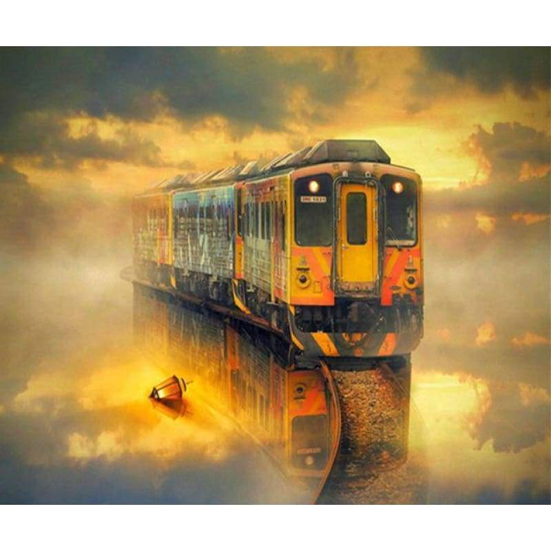 2019 Hot Sale Popular Train Pattern 5d Diamond Painting Kits VM8031