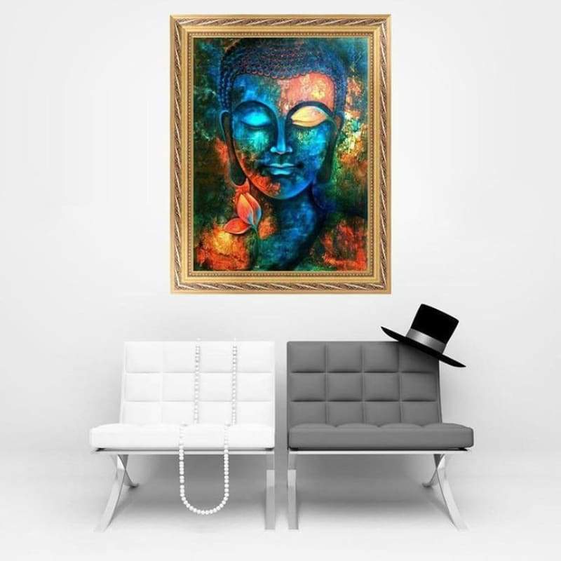 Large Size Buddha Head 5d Diy Diamond Painting Kits VM91301