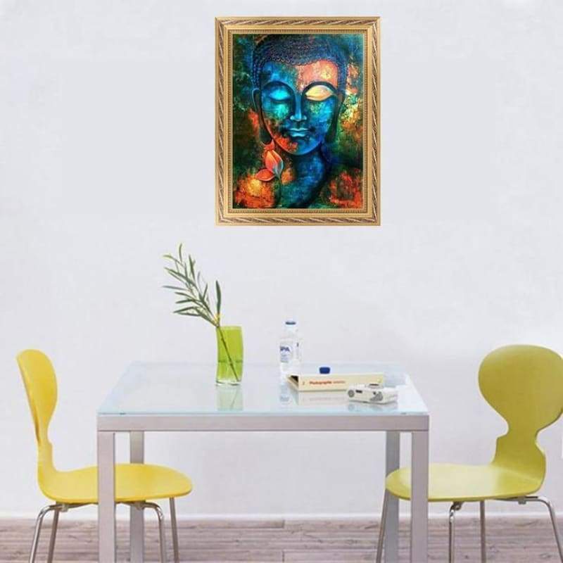 Large Size Buddha Head 5d Diy Diamond Painting Kits VM91301