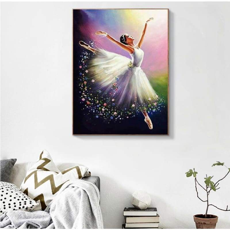 Modern Art Dancer Girl 5d Diy Cross Stitch Diamond Painting Kits NA0945