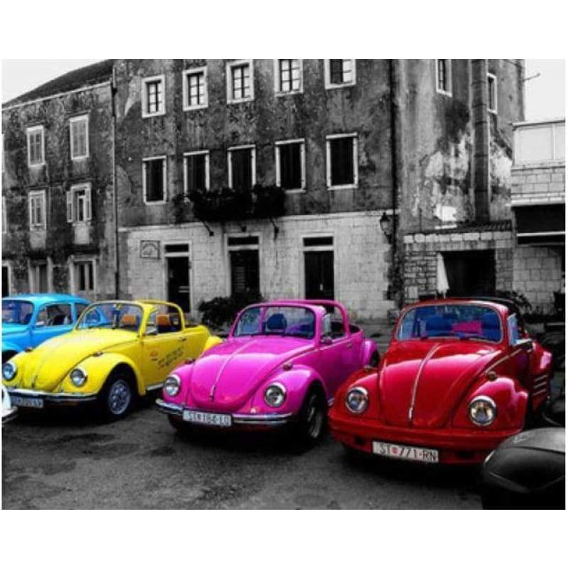 2019 Modern Art Red Car 5d Diy Diamond Painting Kits VM9202