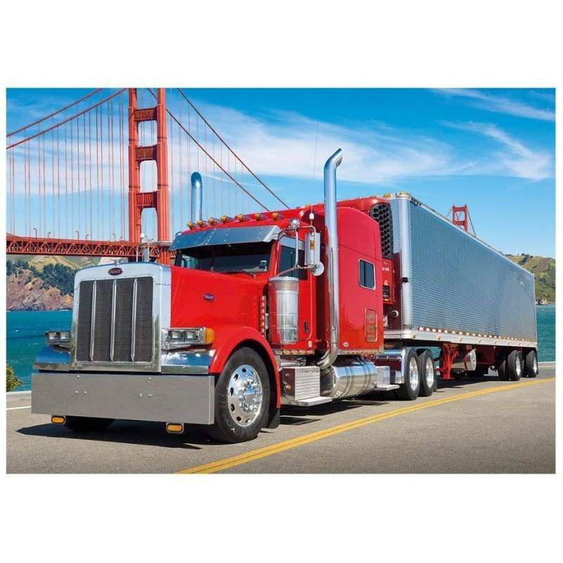 Modern Art Truck 5D DIY Embroidery Cross Stitch Diamond Painting Kits NB0036