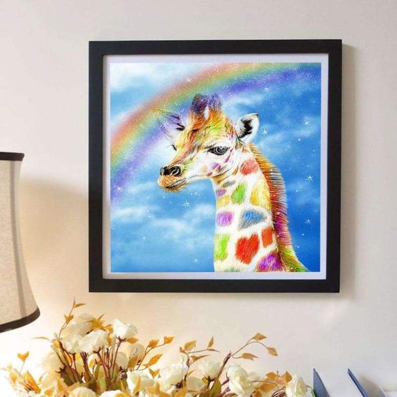 New Arrival Hot Sale Giraffe Diamond Painting Kits For kids AF9150