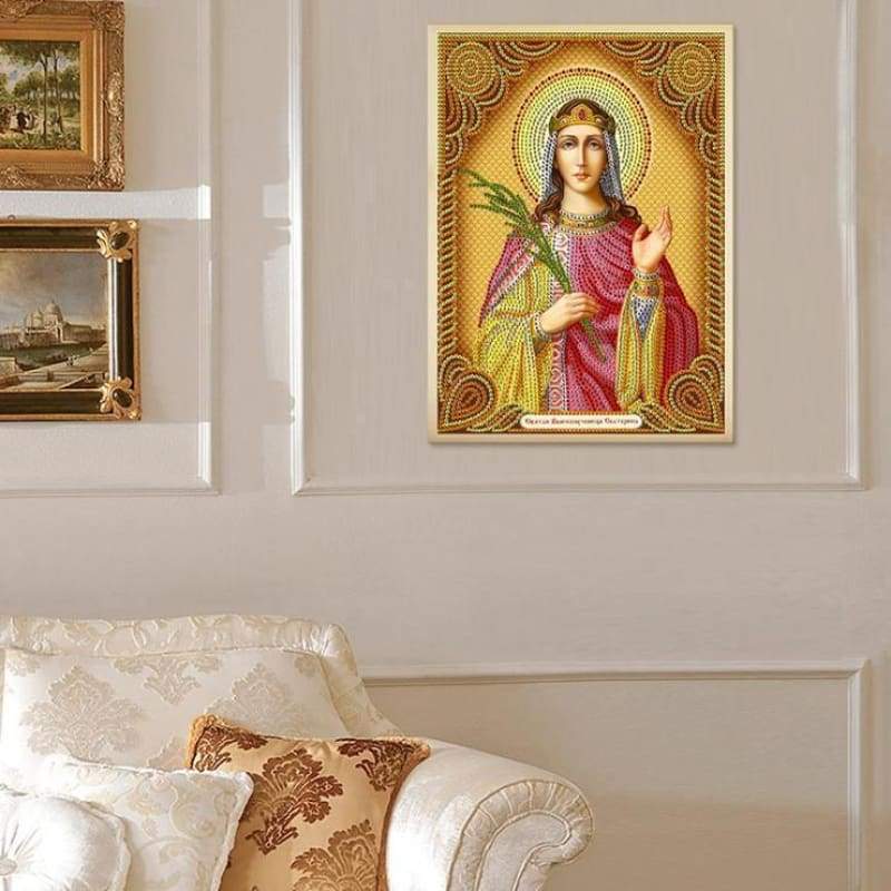 New Catholicism Portrait 5d Diy Embroidery Diamond Painting Kits QB8077