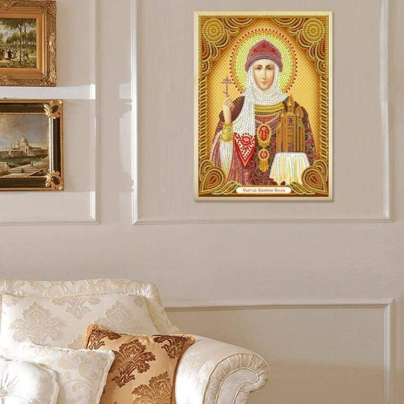 New Catholicism Portrait 5d Diy Embroidery Diamond Painting Kits QB8078