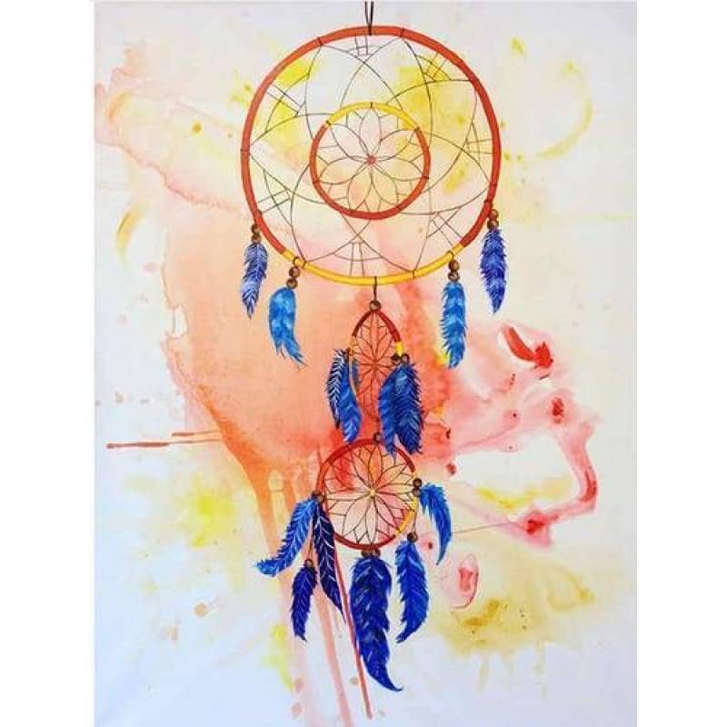 New Dream Beads Catcher Feathers 5d Diy Diamond Painting Kits VM8345