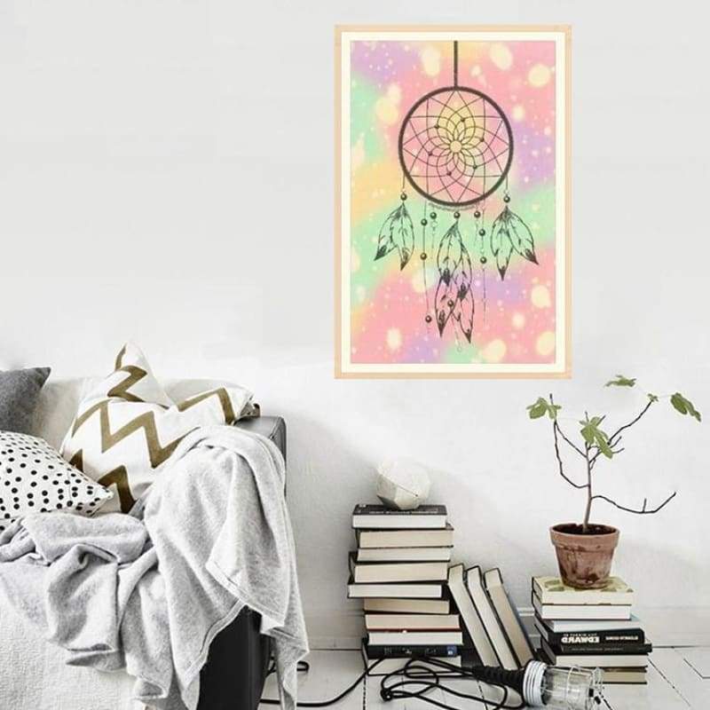 New Dream Catcher Feathers 5d Diy Diamond Painting Kits VM8348