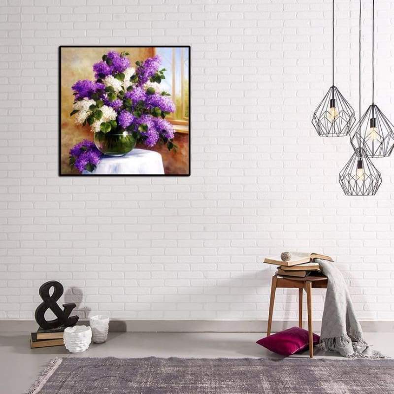 New Flower 5d Diy Cross Stitch Diamond Painting Kits QB6411