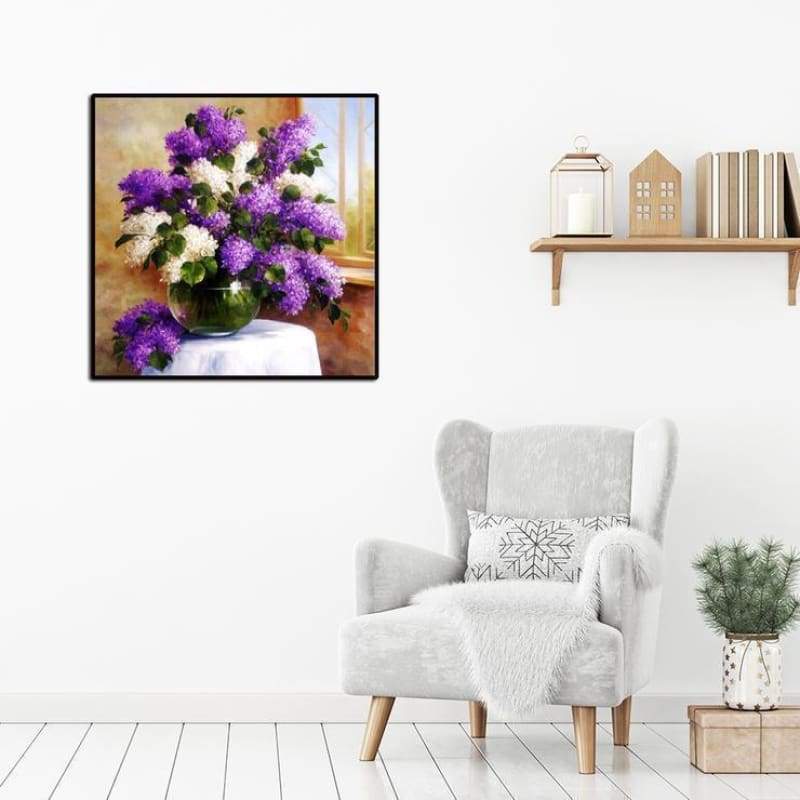 New Flower 5d Diy Cross Stitch Diamond Painting Kits QB6411