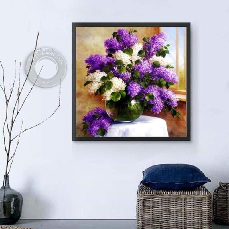 New Flower 5d Diy Cross Stitch Diamond Painting Kits QB6411
