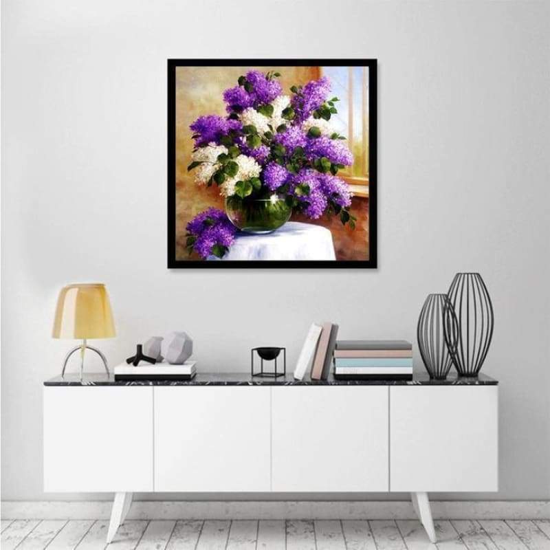 New Flower 5d Diy Cross Stitch Diamond Painting Kits QB6411