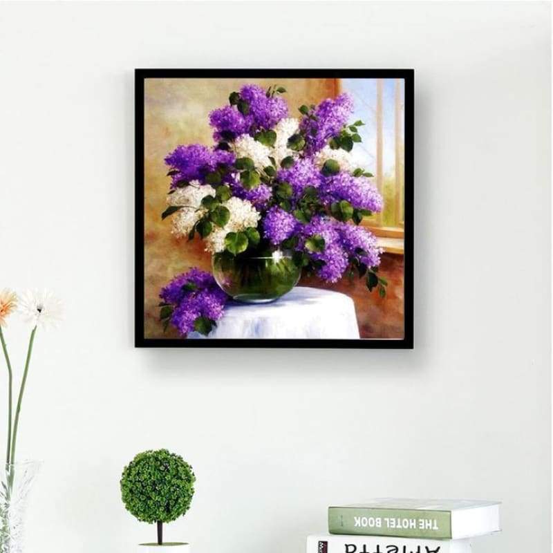 New Flower 5d Diy Cross Stitch Diamond Painting Kits QB6411